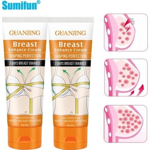 80g/pcs Chest Breast Enhancement Cream Firming Lifting Breast Massage Cream Elasticity Pueraria Extract Chest Care Ointment