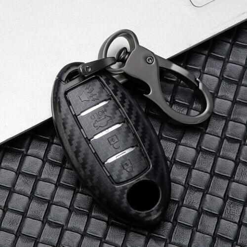 ABS Plastic Remote Car Key Case Cover For nissan juke Note GTR Tidda micra pathfinder kicks leaf auto chain holder accessories