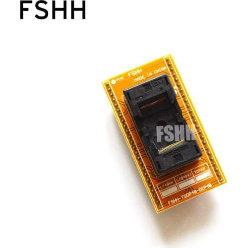 SDP-UNIV-48TS Programmer adapter TSOP48 to DIP48 adapter Applicable to LT48XP / LT48UXP / TOP series programmer