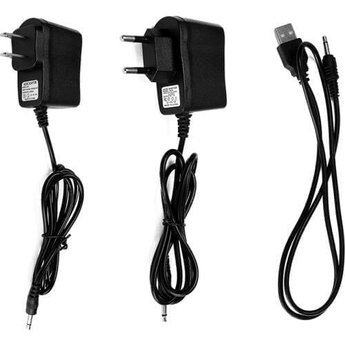 EU/US Plug DC6V Adapter & USB Cable Only For Mini Handheld Sewing Machine