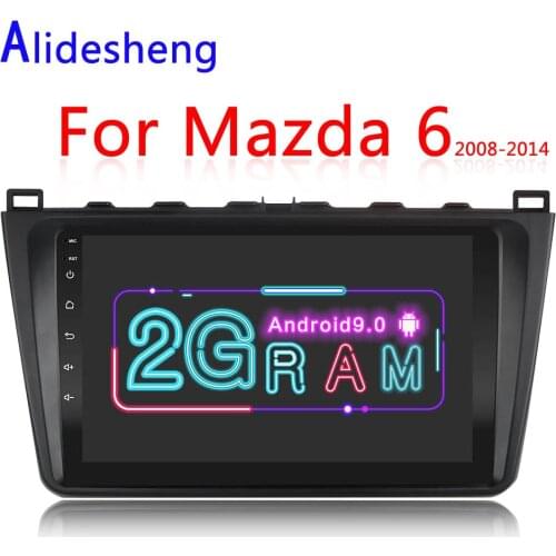 2G RAM Android Car Head Unit Audio GPS Navigation For Mazda 6 2008 2009 2010 2011 2012 2013 2014 Car Radio Multimedia Player