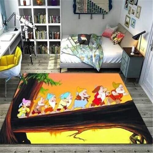 Disney 80x160cm Baby Play Mat Girl Carpet Playmat Doormat Anti - Slip Bathroom Carpet Absorb Water Kitchen Mat/Rug