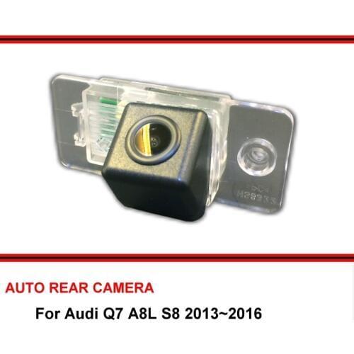 For Audi Q7 A8L S8 2013-2016 Car Rear View Camera reverse Backup Parking Camera LED Night Vision Waterproof Wide Angle SONY