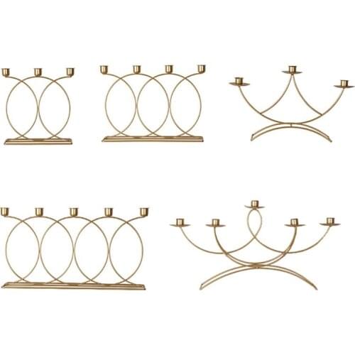 GTERUKM Decorative Candlesticks Candelabra
