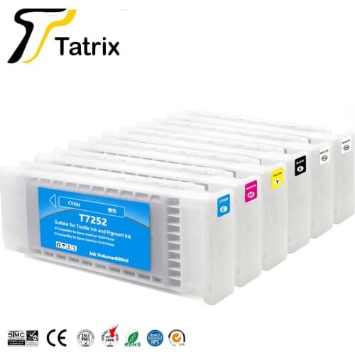 Tatrix T7251-T7254 T725A Textile ink Premium Color Compatible Ink Cartridge For Epson SureColor SC-F2000 F2000 F2100 Printer