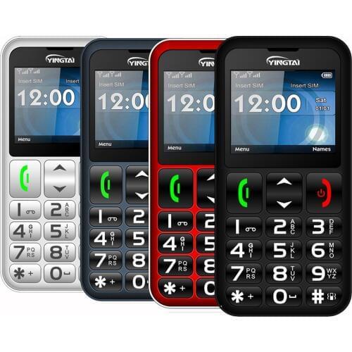 YINGTAI T11 Senior Mobile Phone Big Russian Keyboard High Quality Push-button Telephone Best For Old Man FM Torch Elder Celular