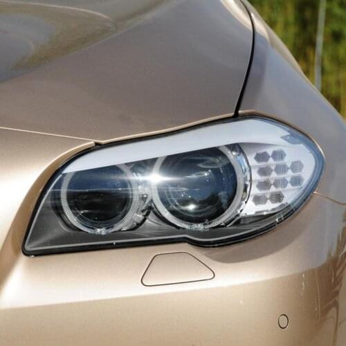 Headlight Shell Clear Lens Plastic Headlamp Lens Cover Lampshade Modified Part 63117271912 63117271911 for BMW F10 10-13