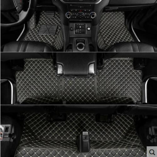 Best quality! Custom special car floor mats for Mercedes Benz GLE 350 W167 7 seats 2020 waterproof car carpets for GLE350 2019