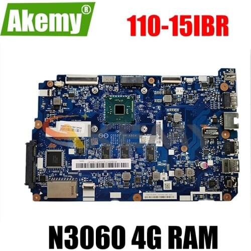 Akemy For Lenovo 110-15IBR CG520 NM-A804 Laptop Motherboard CPU N3060 4G RAM 100% Test Work 5B20L77440 5B20L77435