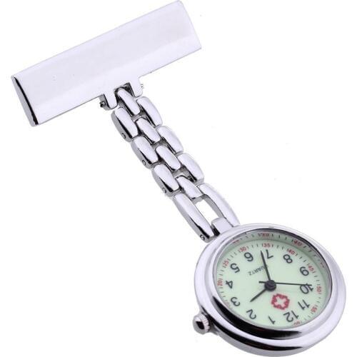 Nurse Doctor Brooch Pocket Fob Pendant Quartz Watch New