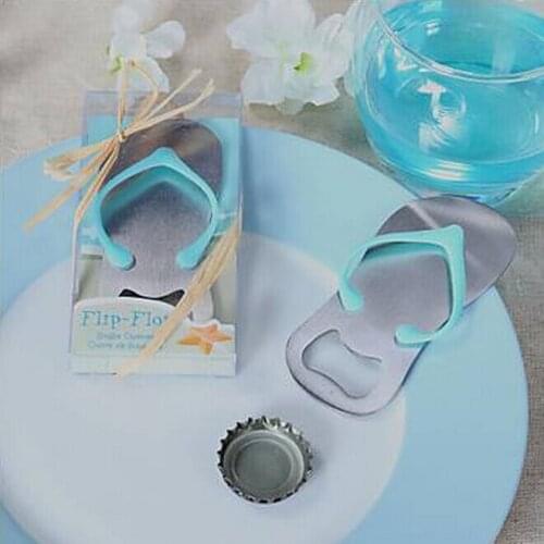 Cute Creative Beer Openers Slipper Shaped Sandal Flip-flop Beer Bottle Opener Cap ss1015