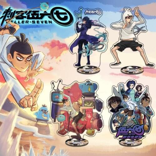 Scissor Seven Anime Figure Acrylic Stand Model Toys Seven Thirteen Action Figures Double-Sided High-Definition Ornaments Gifts