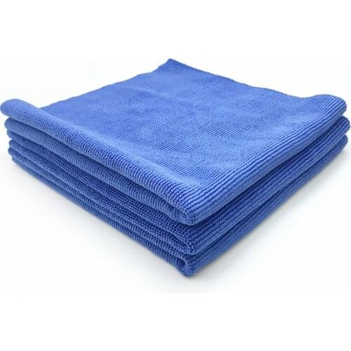 Lucullan Premium Select For Detailers Soft Edgeless Microfiber Pearl Towel For Polishing Wax Removal