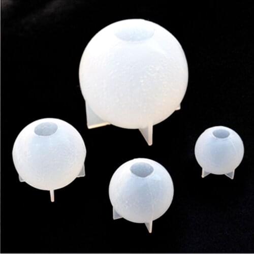 Planet Moon Sky Sphere Cosmic Ball Resin Pendant Mold Silicone Epoxy Resin Molds