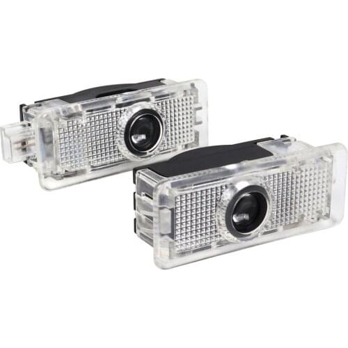 2pcs Led Car Door Logo Light Courtesy Laser Projector For Mercedes Benz CLS C218 E Cabriolet A207 E Coupe C207 CLA Coupe C117