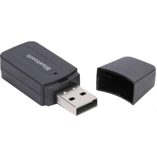 USB Bluetooth A2DP Adapter 3.5mm AUX Wireless Music Audio Receiver for Phone Car Plug and Play without Driver Software