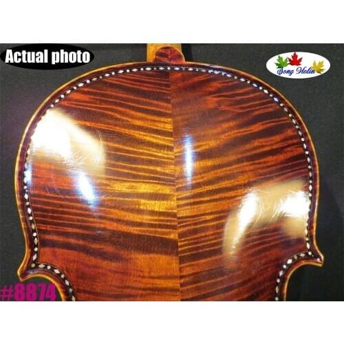 Guarneri style SONG Brand Maestro inlayed art 16" viola rich and warm woun #8874