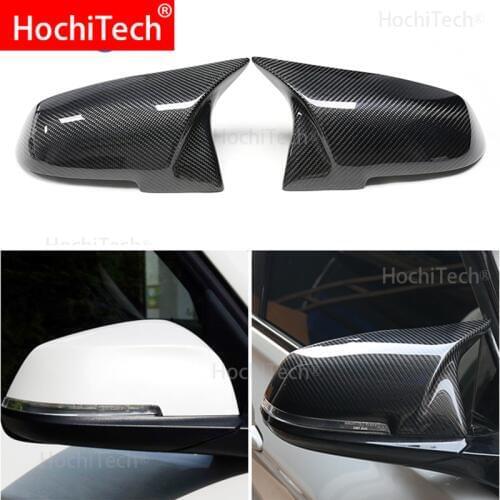 Replacement Carbon Fiber Side Mirror Case Rearview Mirror Cover For BMW 3 Series GT 3GT F34 2013-2018