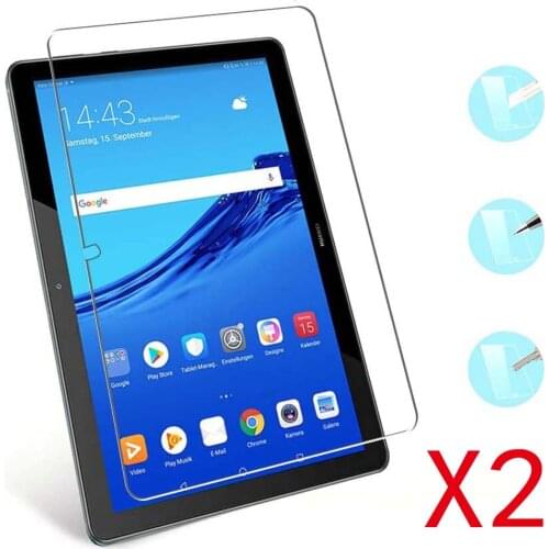2Pcs Tablet Tempered Glass Screen Protector Cover for Huawei MediaPad T5 10 10.1 Inch Eye Protection Tempered Film