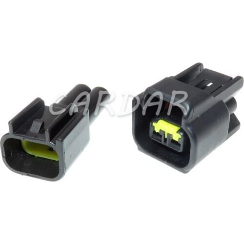 1 Set 2 Pin FW-C-2F-B FW-C-2M-B Ignition Coil Socket Automotive Connector Wire Harness Waterproof Plug For Ford Focus