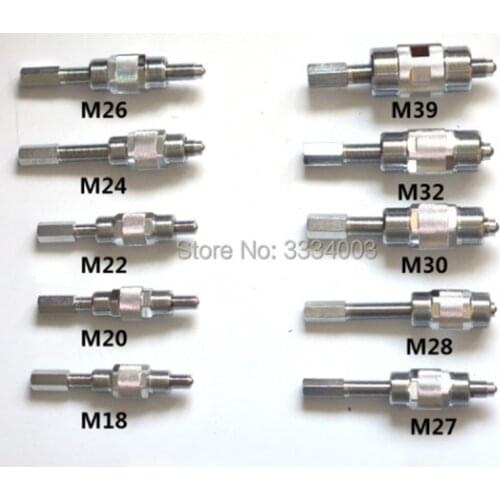 10PCS diesel fuel injection pump flying hammer advancer jackscrew rama puller tools set, diesel pump removal puller tool