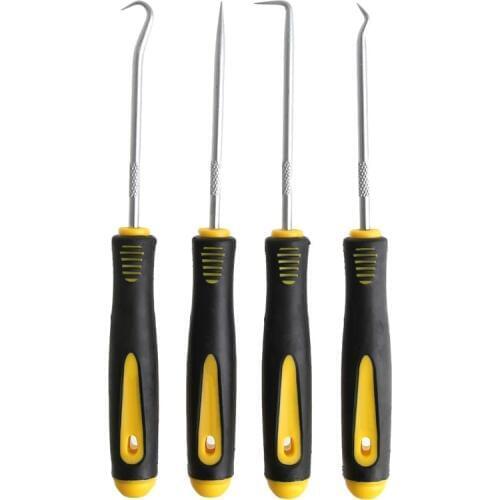 4Pcs Durable Car Hook Oil Seal O-Ring Seal Remover Pick Set Craft Hand Tools