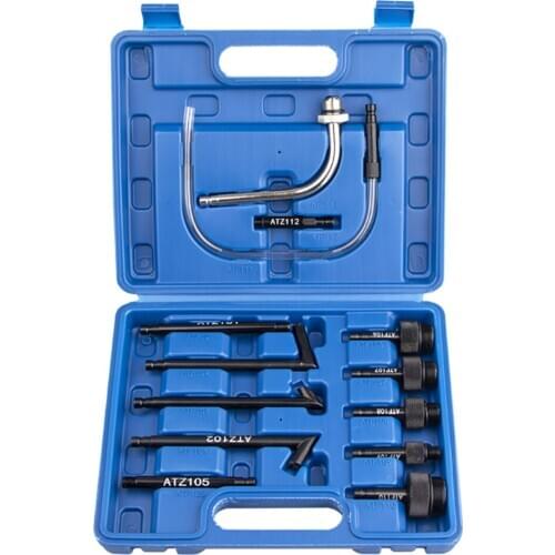 Oil Refill Filling Adaptor Set CVT Transmission Service Adapter ATF Adapters Transmission Oil Refilling Tool 13pcs