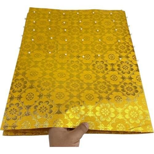 African Beads Sego Headtie High Quality 010 2pcs/Bag Headscarf African Pearls Sego Headtie & Wrapper For Wedding Party