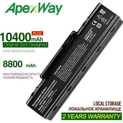 ApexWay 8800mAh Laptop AS07A31 Battery For Acer Aspire 4315 4320 4330 4332 4520 4520G 4530 4535 4535G 4710G 4710Z 4720G 4730