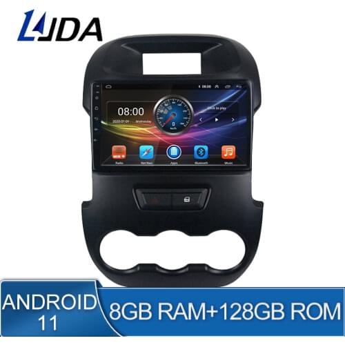 Car Radio For Ford RANGER 2011-2016 Octa Core Android 10.0 Car DVD GPS Navigation Multimedia Player Deckless Car Stereo WIFI