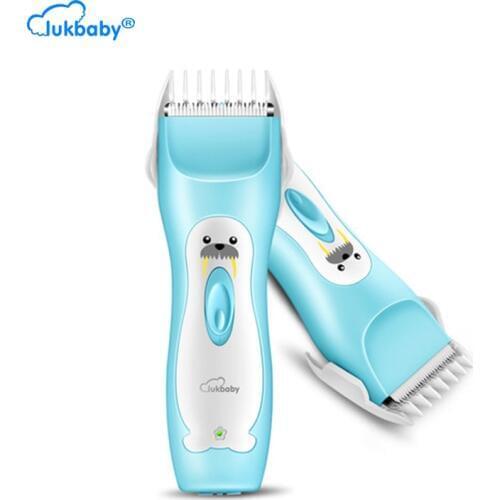 LUKBABY Baby Hair Trimmer Professional Rechargeable Hair Clipper Kids USB Charger Waterproof Ceramic Hair Clippers YD-0520
