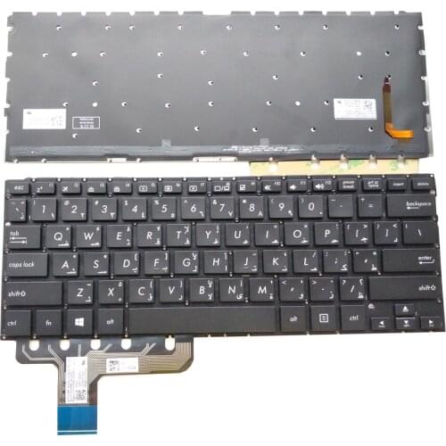 Laptop Keyboard For ASUS T3chi T300chi t3 chi T300F No Frame Black Backlit AR Keyboard