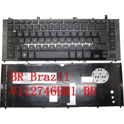 Laptop keyboard for HP 4420S 4421S 4425S 4426S black with frame 605055-201 599573-291 599573-201 605056-291 BR Brazil/JAPAN JP
