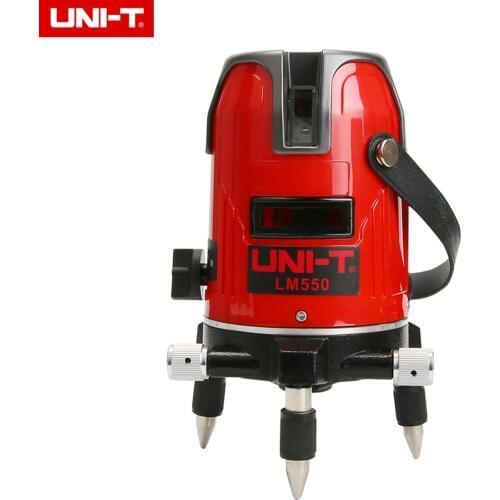 UNI-T LM550 Red Laser level 5 Lines 3 Points 360 Degree Self Nivel Laser Horizontal Vertical