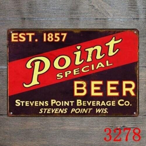 Metal Tin Sign Point Special Beer Decoration Bar Bar Home Vintage Poster