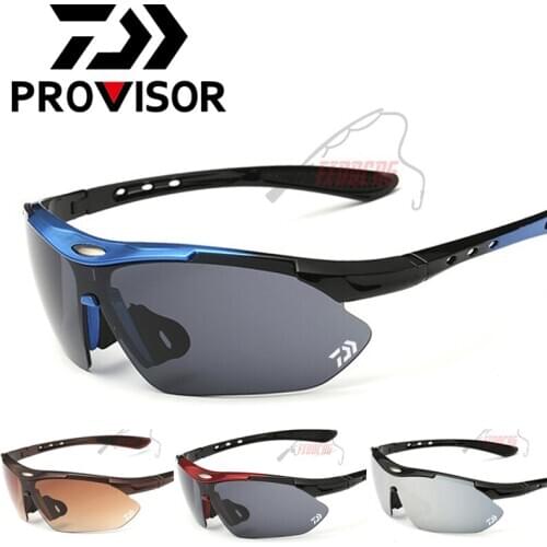 DAWA Men Polarized Sunglasses Sports Eyewear Fishing Sunglasses Cycling Outdoor Driving Night Vision UV Protection Sunglasses