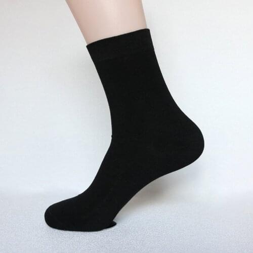 High Quality Sports Bamboo Socks Men Compression Crew Work Sock Black White Dress Meias Moisture Wicking Gifts For Male Summer