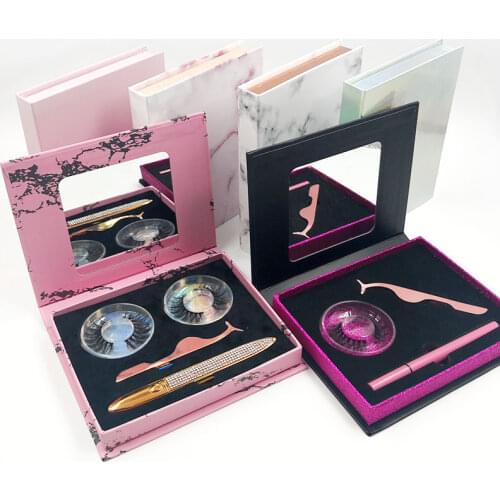 NEW 10box Magnetic Eyeashes 3d eye lashes false eyelashes extension lashes natural packaging box Gift box Storage Cases Makeup