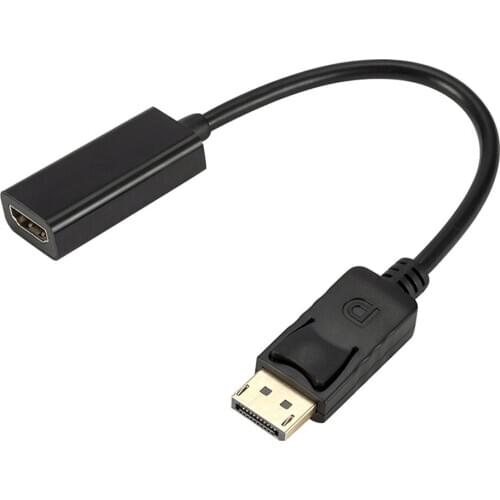 2K 4K Displayport DP to HDMI-compatible Adapter 1080P Display Port Cable Converter For PC Laptop Projector Displayport Adapter