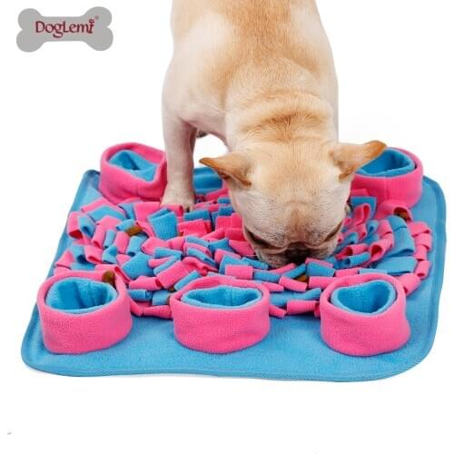 Pet Slowing Feeding Intelligence Mat Dog Training Blanket Dogs Snuffle Mat Pet Leak Food Anti Choking Mat Cat Nose Work Toy