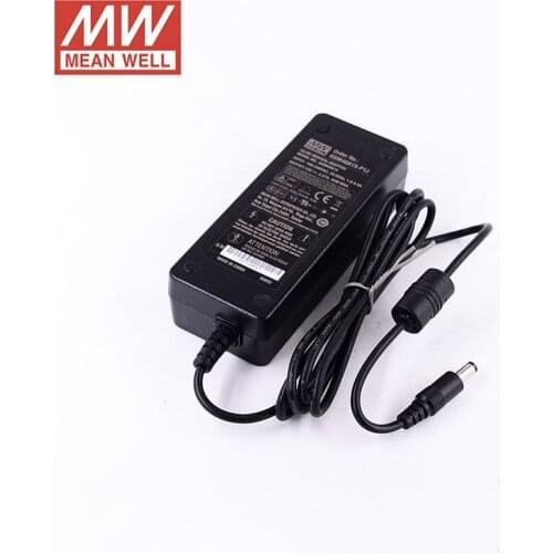 Meanwell GSM40A18-P1J 40W 2.22A 18V Medical Adapter Level VI 110V/220V AC to 18V DC MEAN WELL Adaptor Power Supply 3 pole
