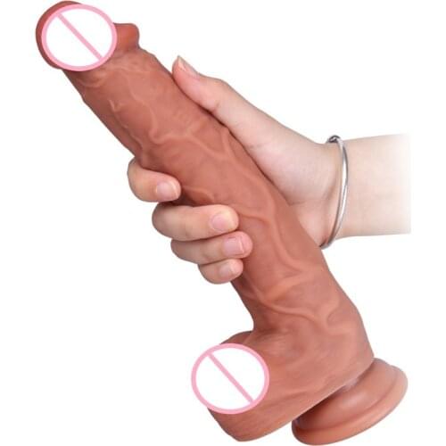 10.4 Inches Realistic Dildo soft silicone Super Huge Big Penis With Suction Cup Sex Toys for Woman Anal Masturbation Vibrator