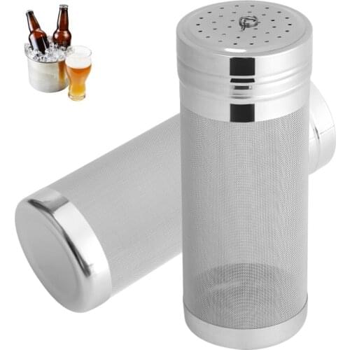300 Micron Stainless Steel Mesh Beer Filter for Homemade Brew Home Coffee Dry Hopper For Home Brew Spider Filter