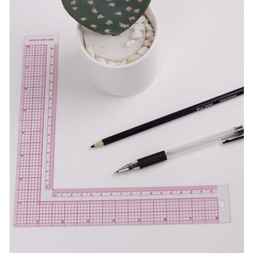 Sewing Patchwork Quilting Ruler Plastic Garment Cutting Craft Scale Rule Drawing Supplies Sewing Accessories