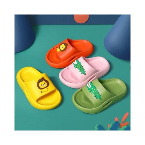 Slippers Lion For Boys Girls New Summer Kids Beach Shoes Baby Suitable Soft Indoor Children Outdoor Soft Healthy Suitable