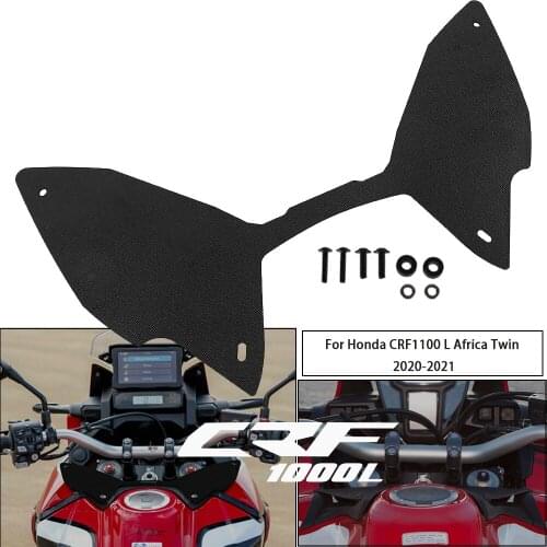 Motorcycle Forkshield Updraft Wind Deflector Reduce Helmet Vibratation For Honda CRF1100L CRF 1100 L 1100L Africa Twin 2020-2021