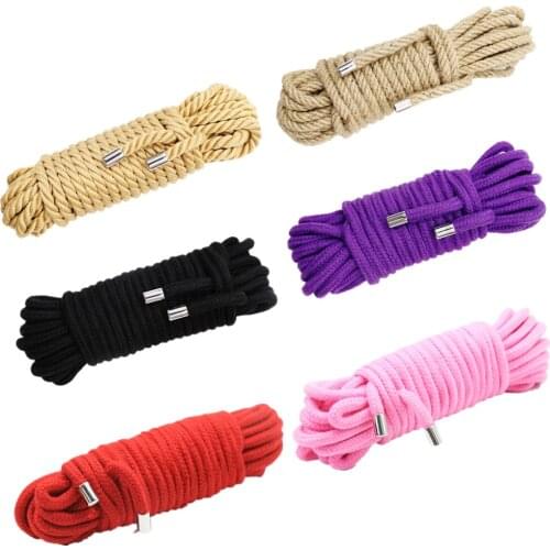 High Quality 10m Japanese Bondage Rope Sex Toys Bdsm Toys Restraint Slave Role Play Erotic Adult Toys Fun Adult Games Sex Shop