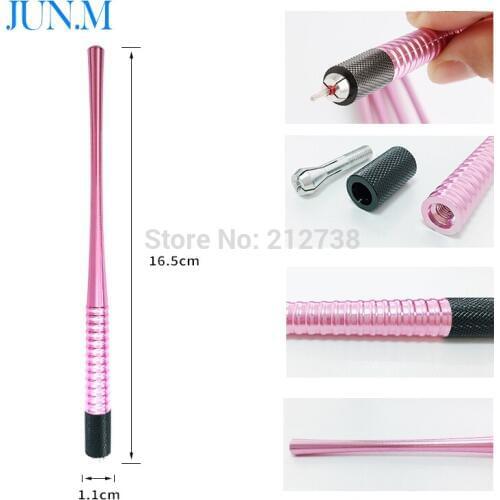 High Quality Microblading pen tattoo machine for permanent makeup eyebrow tattoo beauty manual pen 2pcs R19 needle-B5