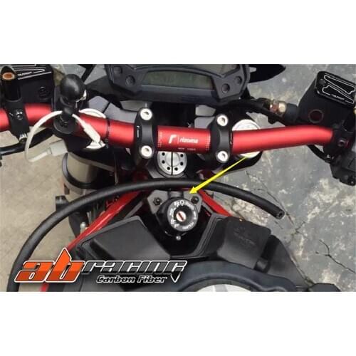 Key Guard Cover For Ducati Monster 696 795 796 Full Carbon Fiber 100% Twill