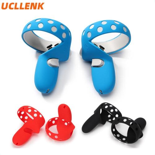 Protective Cover For Oculus Quest 2 VR Touch Controller Silicone Cover Skin Handle Grip For Oculus Quest 2 VR Accessories